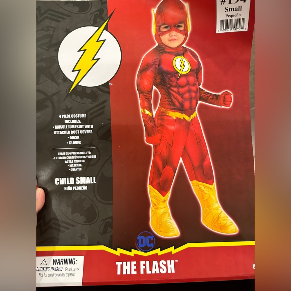 4 years Flash Costume